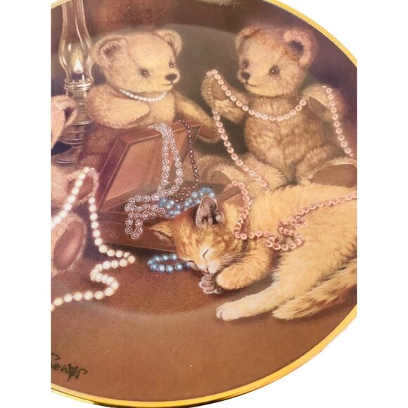 Limited Edition Franklin Mint Music Hour Decorative Plate By Sue Willis - Picture 2 of 6